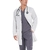 V-Tess legefrakk herre White L 