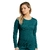 FIT Langermet T-shirt i mesh Caribbean S 