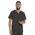 Stretchy herre tunika med V-hals Black XXL 