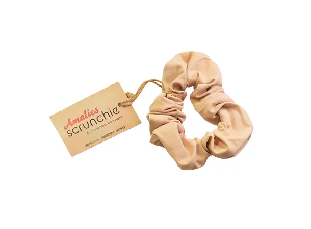 Amalies Scrunchie Beige One Size 