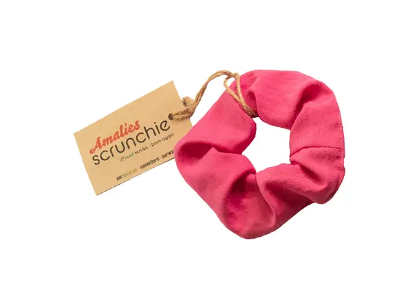 Amalies Scrunchie Rosa One Size 