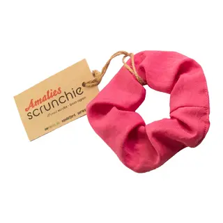 Amalies Scrunchie Rosa One Size