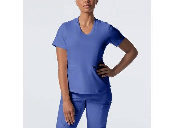 Forward Dametunika med buet V-hals Ceil Blue XL 