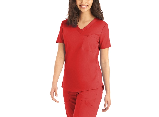 ProFlex Dametunika med brystlomme True Red M 