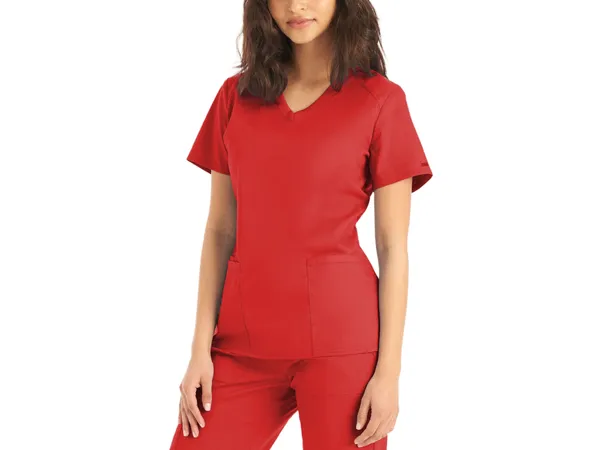 ProFlex Dametunika med tre lommer True Red S 