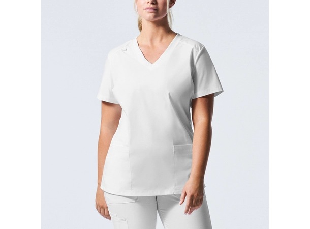 ProFlex Dametunika med tre lommer White S 