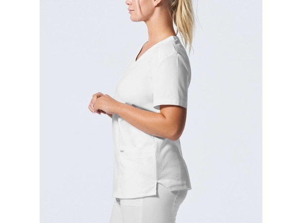 ProFlex Dametunika med tre lommer White S 