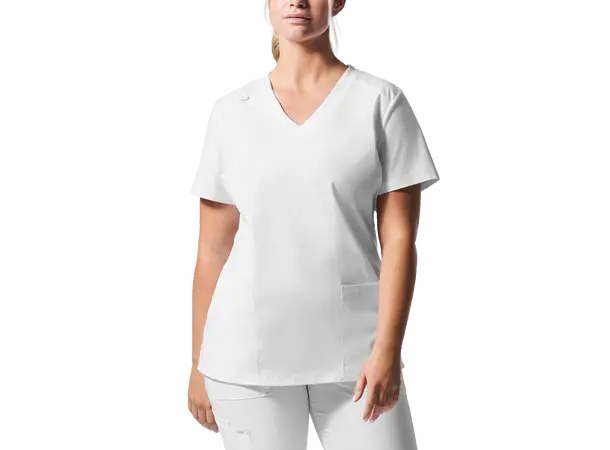 ProFlex Dametunika med tre lommer White S 