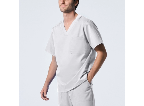 ProFlex Herretunika med brystlomme White 3XL 