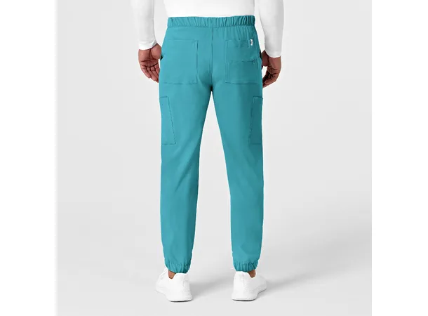 Renew Herrebukse med strikk i ben Teal Blue M 