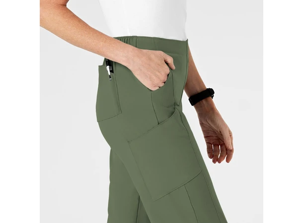 W123 Damebukse med rette ben Olive S 