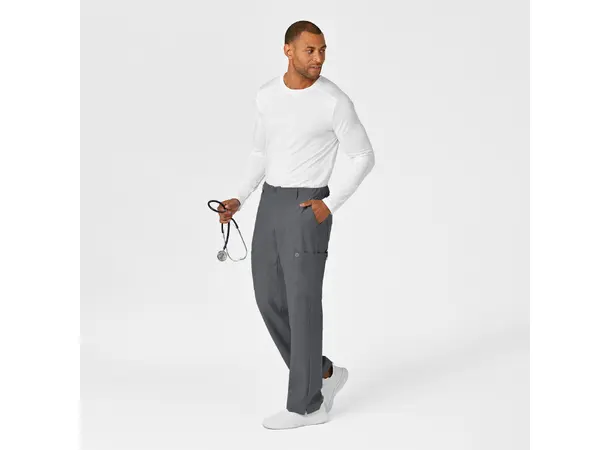 W123 Herrebukse med rette ben Pewter M 