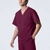 ProFlex Herretunika med brystlomme Wine XS 
