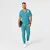 Renew Herrebukse med strikk i ben Teal Blue L 