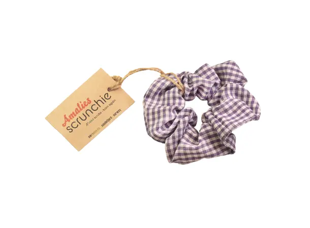 Amalies Scrunchie Lilla ruter One Size 