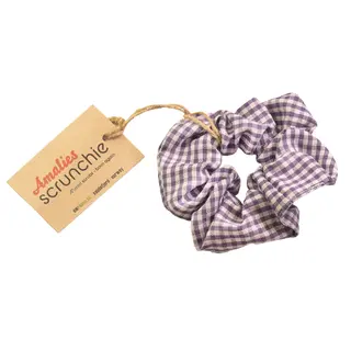 Amalies Scrunchie Lilla ruter One Size