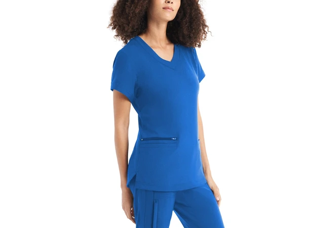 CRFT Dametunika med tre lommer Royal blue 3XL 