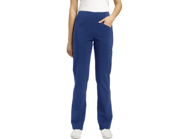 Dame stretchy pull-on Bukse Navy PXXS 