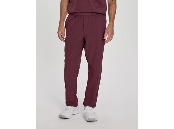 FIT herrebukse med strikk i livet Wine (Burgundy) PS 