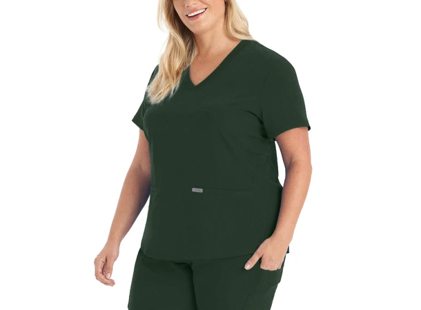 Forward Dametunika med buet V-hals Mountain View XXL 