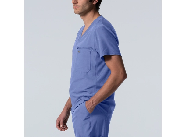 Forward Herretunika med brystlomme Ceil Blue XL 