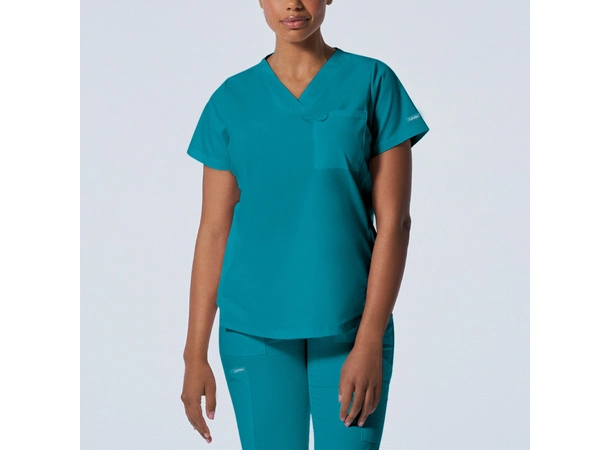 ProFlex Dametunika med brystlomme Teal L 