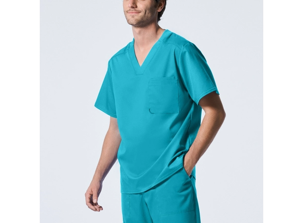 ProFlex Herretunika med brystlomme Teal L 