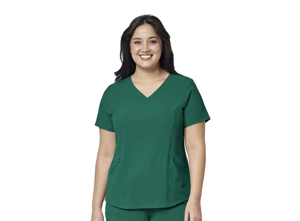 Renew Dametunika med V-hals og sidelomme Hunter XS 