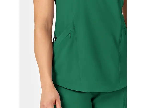 Renew Dametunika med V-hals og sidelomme Hunter XS 