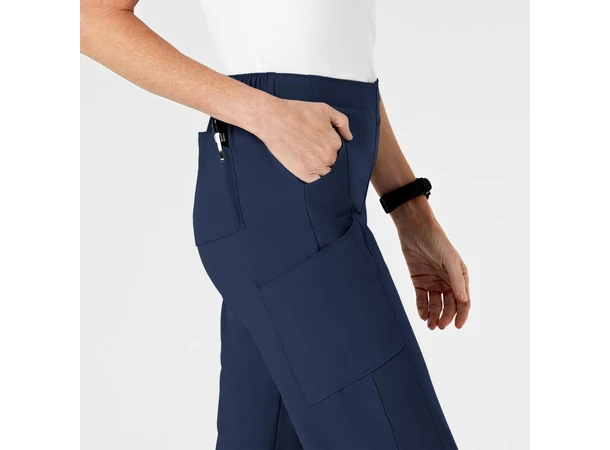 W123 Damebukse med rette ben Navy M 