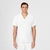 W123 Herretunika med V-hals White XS 