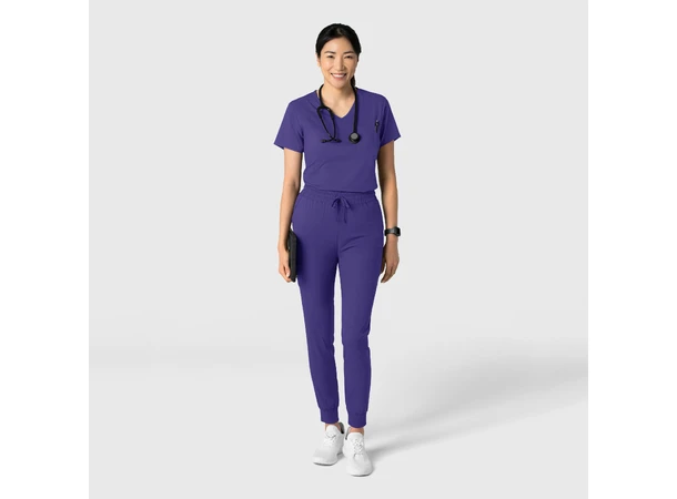 Boundless Dametunika med kurvet V-hals Grape S 