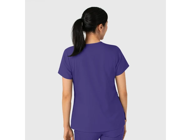 Boundless Dametunika med kurvet V-hals Grape S 