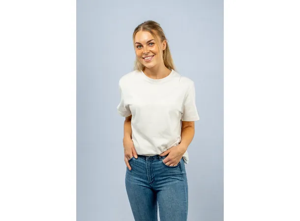 Closed Loop T-Shirt Naturhvit XL 