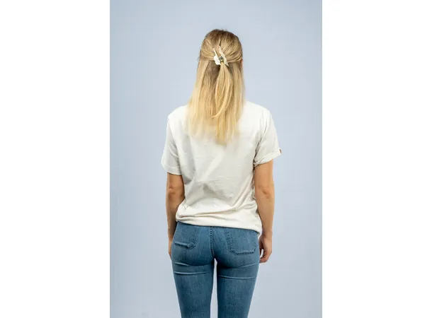 Closed Loop T-Shirt Naturhvit XL 