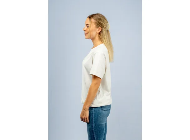 Closed Loop T-Shirt Naturhvit XL 