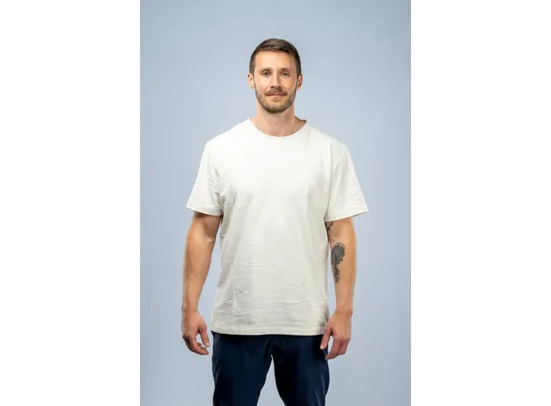 Closed Loop T-Shirt Naturhvit XL 