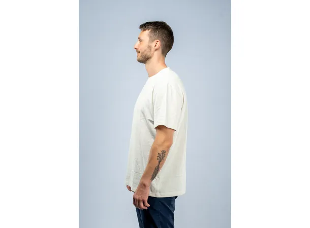 Closed Loop T-Shirt Naturhvit XL 