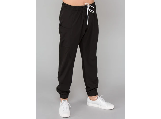ENERGY Herrebukse med strikk i ben Black L 