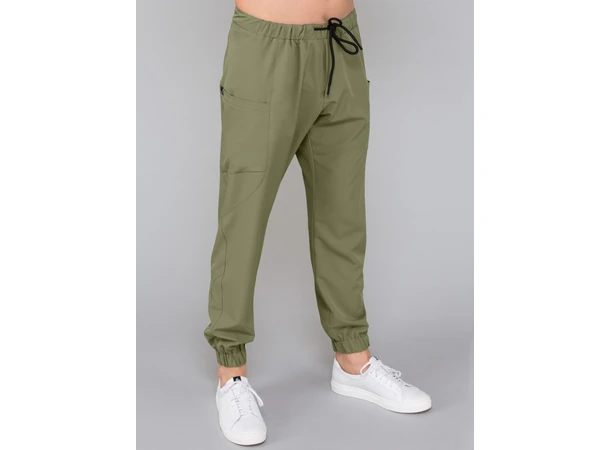 ENERGY Herrebukse med strikk i ben Khaki XS 