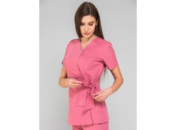 LIV Dametunika med snøring i livet Flamingo Pink XL 
