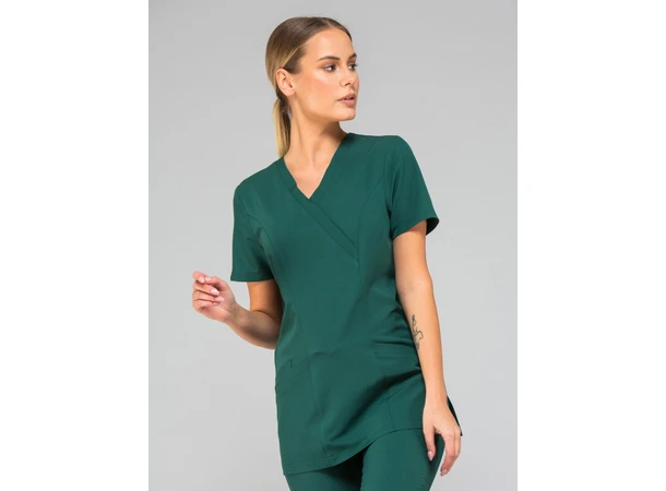 MIA Dametunika med Y-hals Green L 
