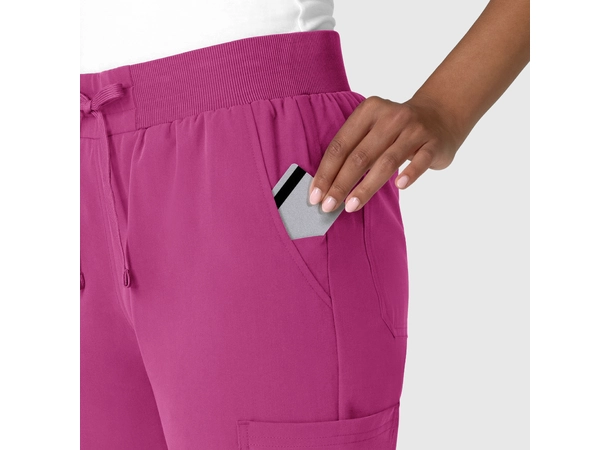 Nova Damebukse med strikk i livet Raspberry XXL 