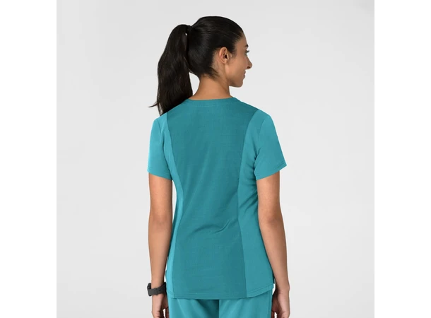 Nova Dametunika med V-hals Teal Blue 3XL 