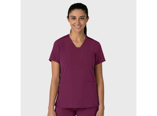 Nova Dametunika med V-hals Wine XL 