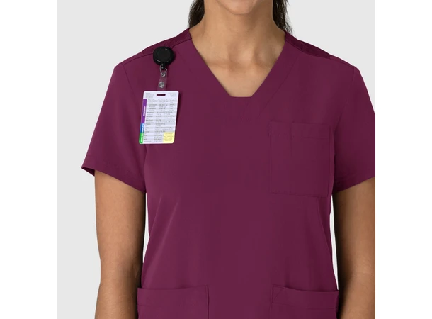 Nova Dametunika med V-hals Wine XL 