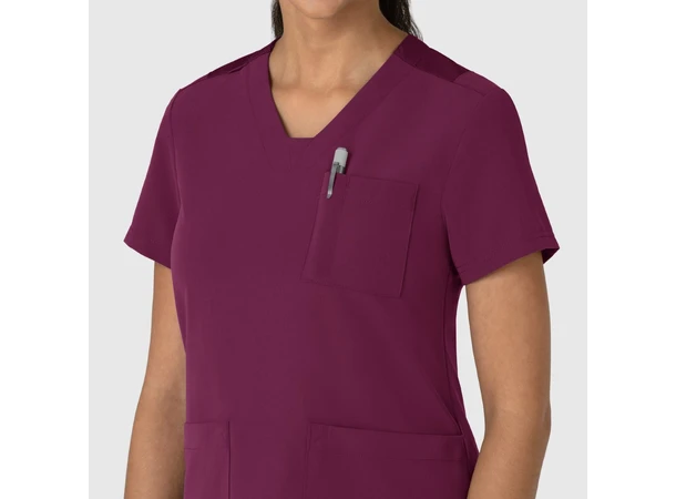 Nova Dametunika med V-hals Wine XL 