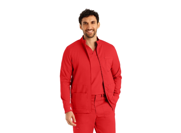 ProFlex Herrejakke med brystlomme True Red L 
