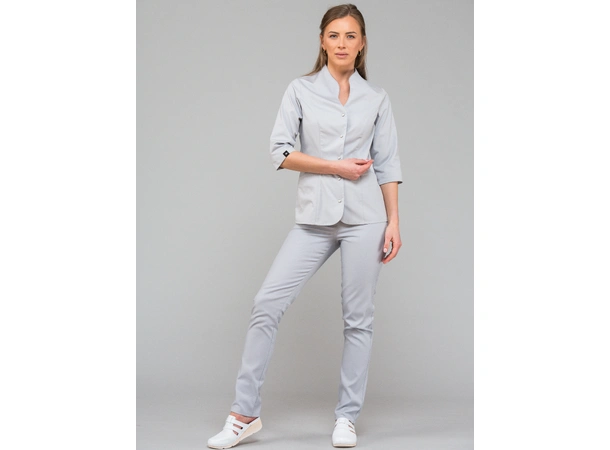 ROZA Dametunika med 3-kvart arm Grey S 