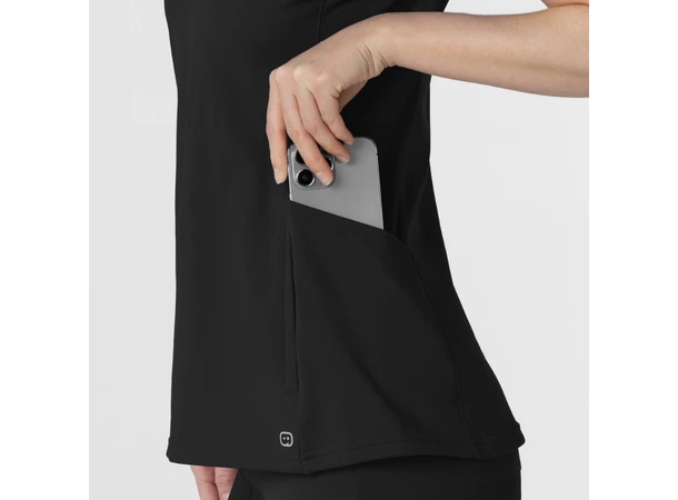 Renew Dametunika med fire lommer Black M 